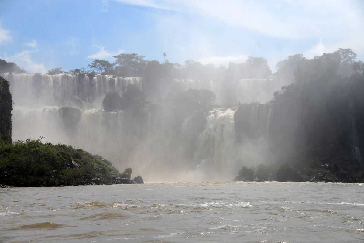 20 Argentina Falls From The Brazil Iguazu Falls Boat Tour